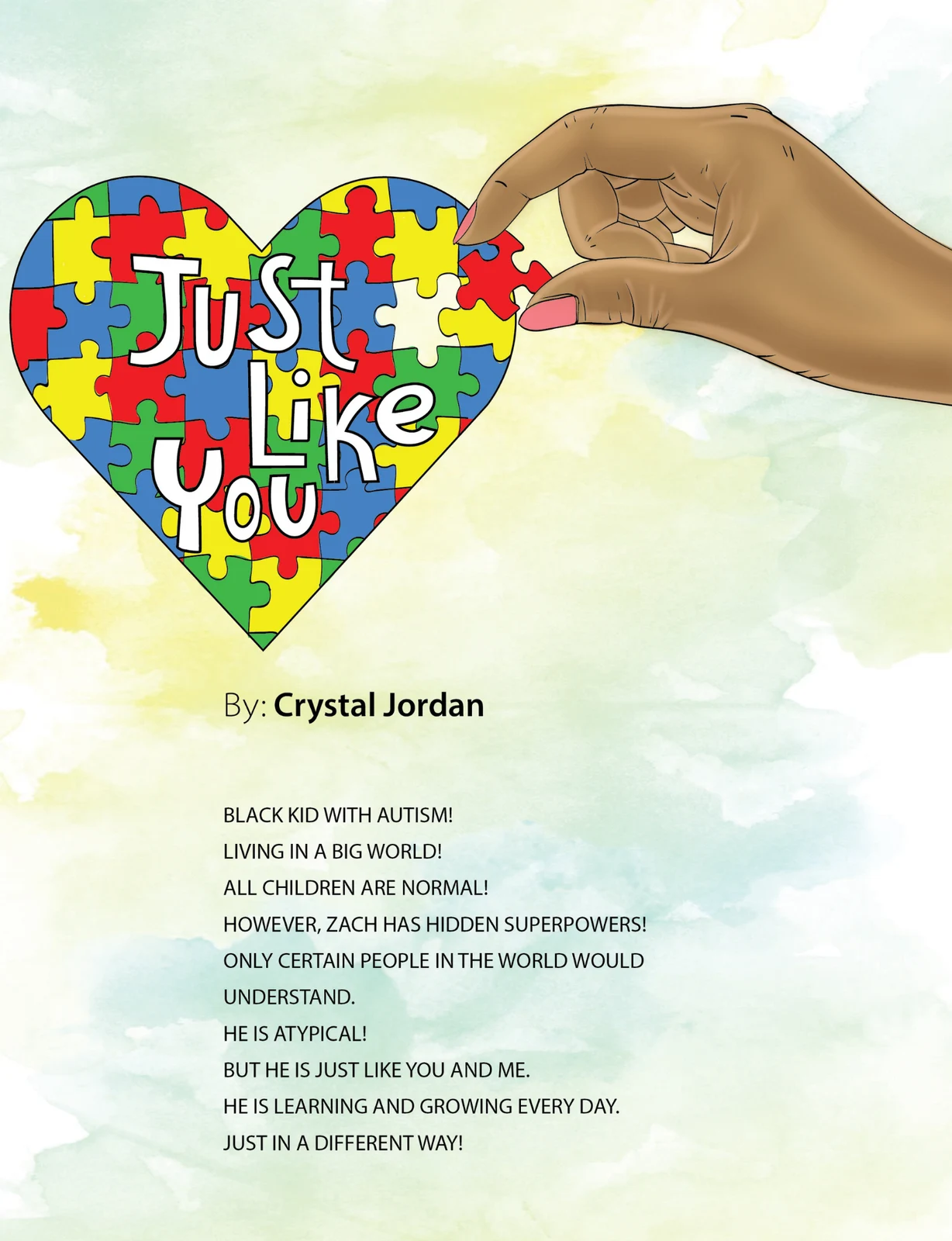 Just Like You – Printable Affirmation Poem magazine cover