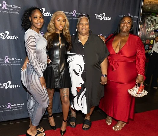 Big Boss Vette at the Pretty Girls Walk Strong event