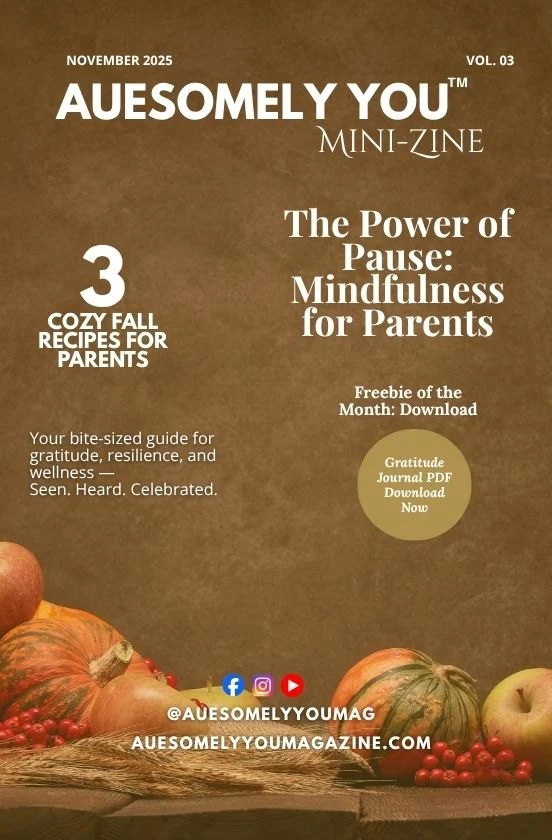 Auesomely You Mini-Zine™ – November 2025 Issue magazine cover