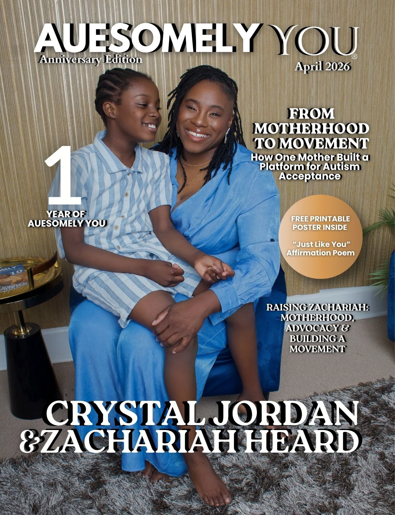 April 2026 | Auesomely You Magazine magazine cover