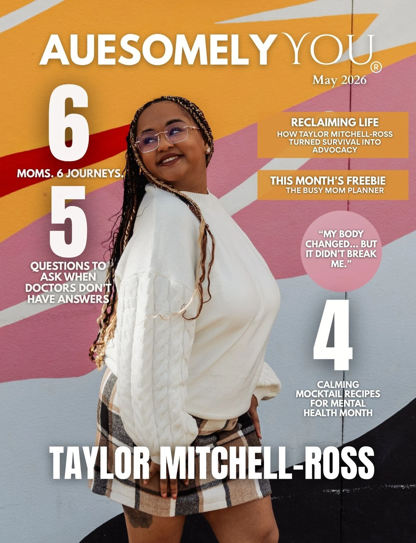 May 2026 | Auesomely You Magazine magazine cover
