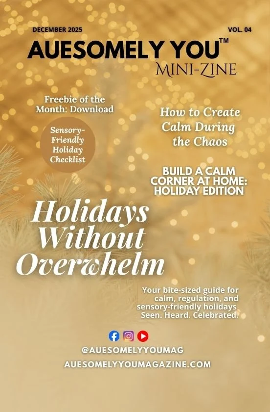 Auesomely You Mini-Zine™ – December 2025 Issue magazine cover