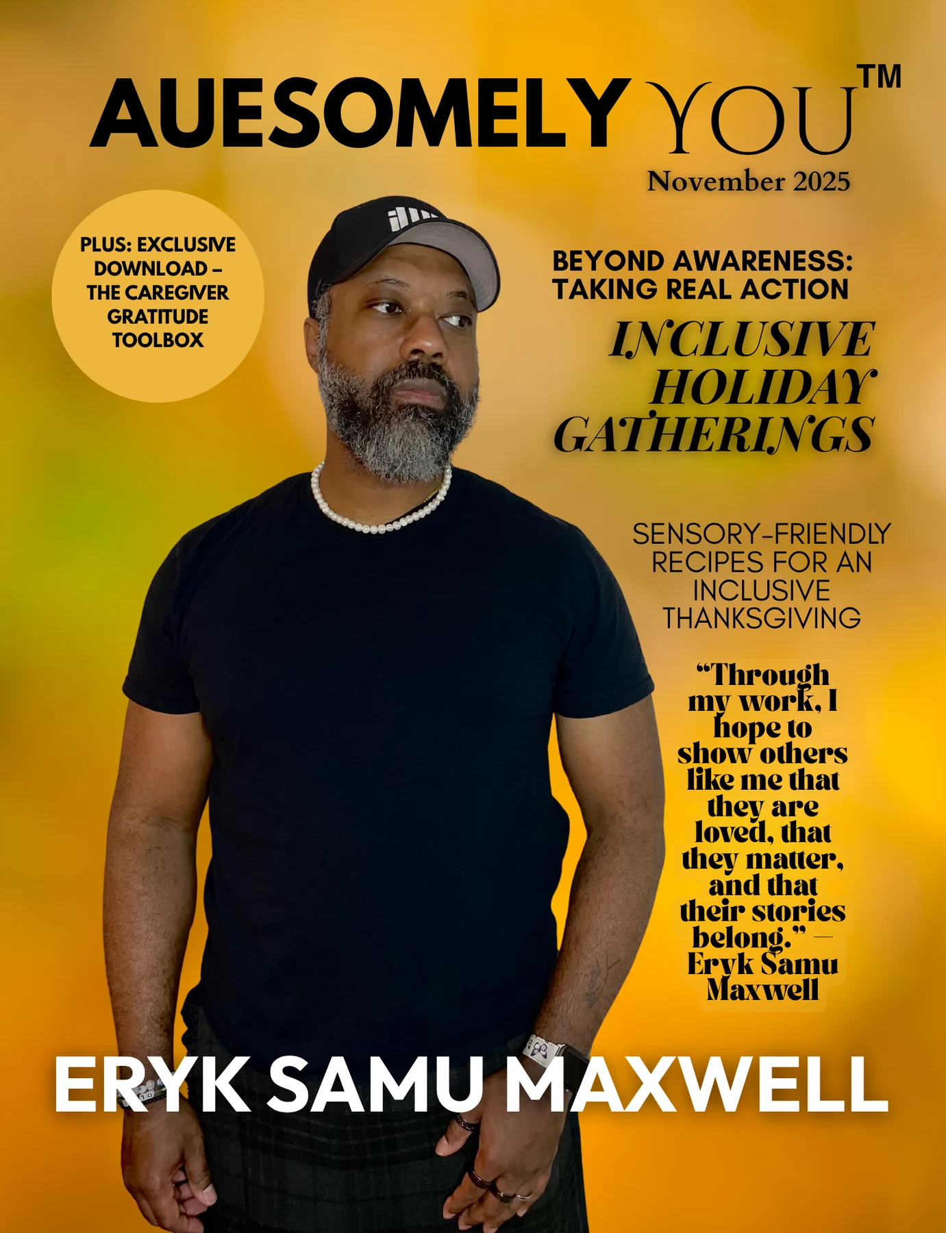 November 2025 | Auesomely You Magazine ( DIGITAL) magazine cover