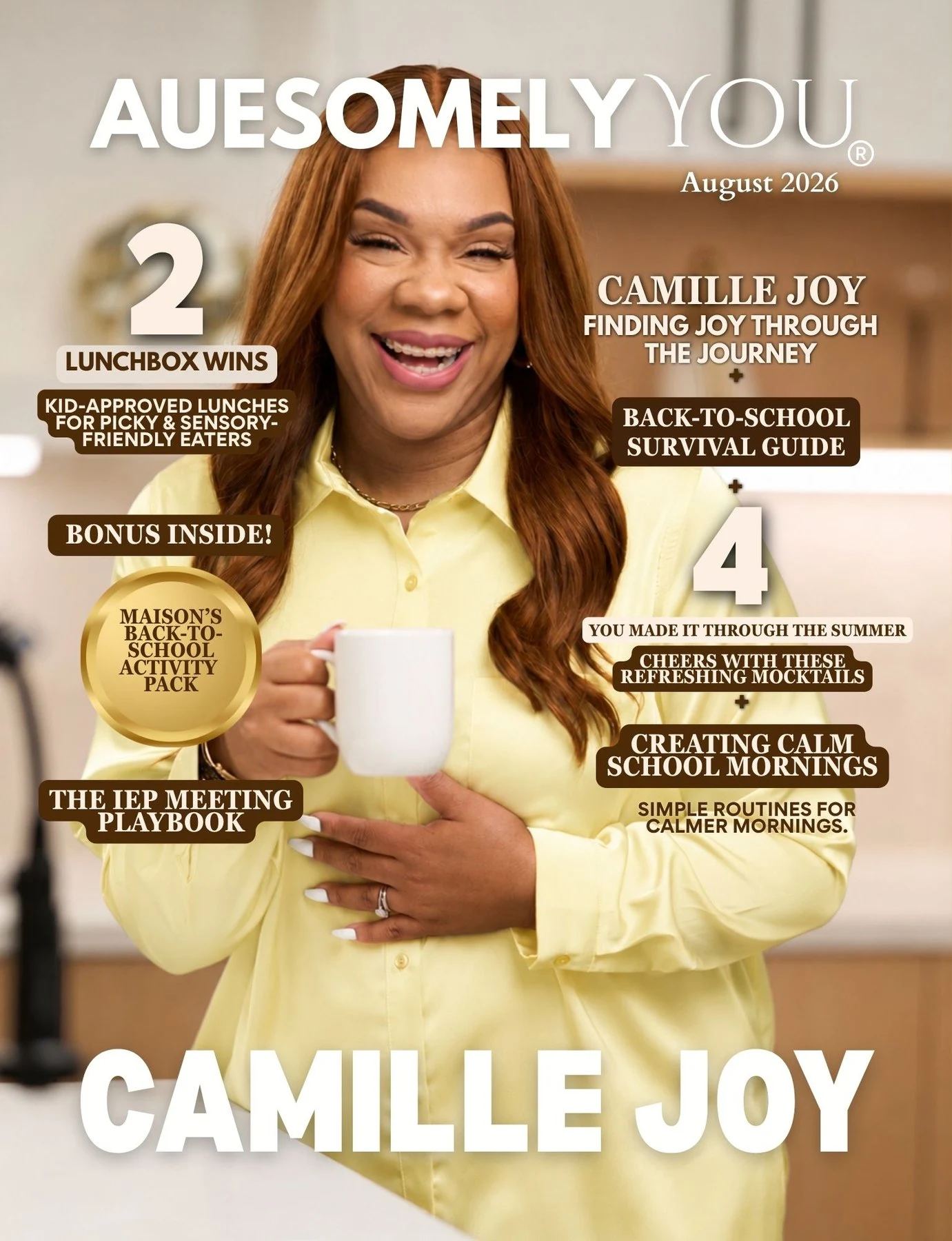August 2026 | Auesomely You Magazine magazine cover