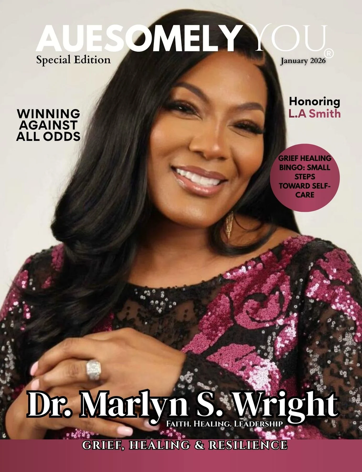January Special Edition  2026 | Auesomely You Magazine ( DIGITAL) magazine cover