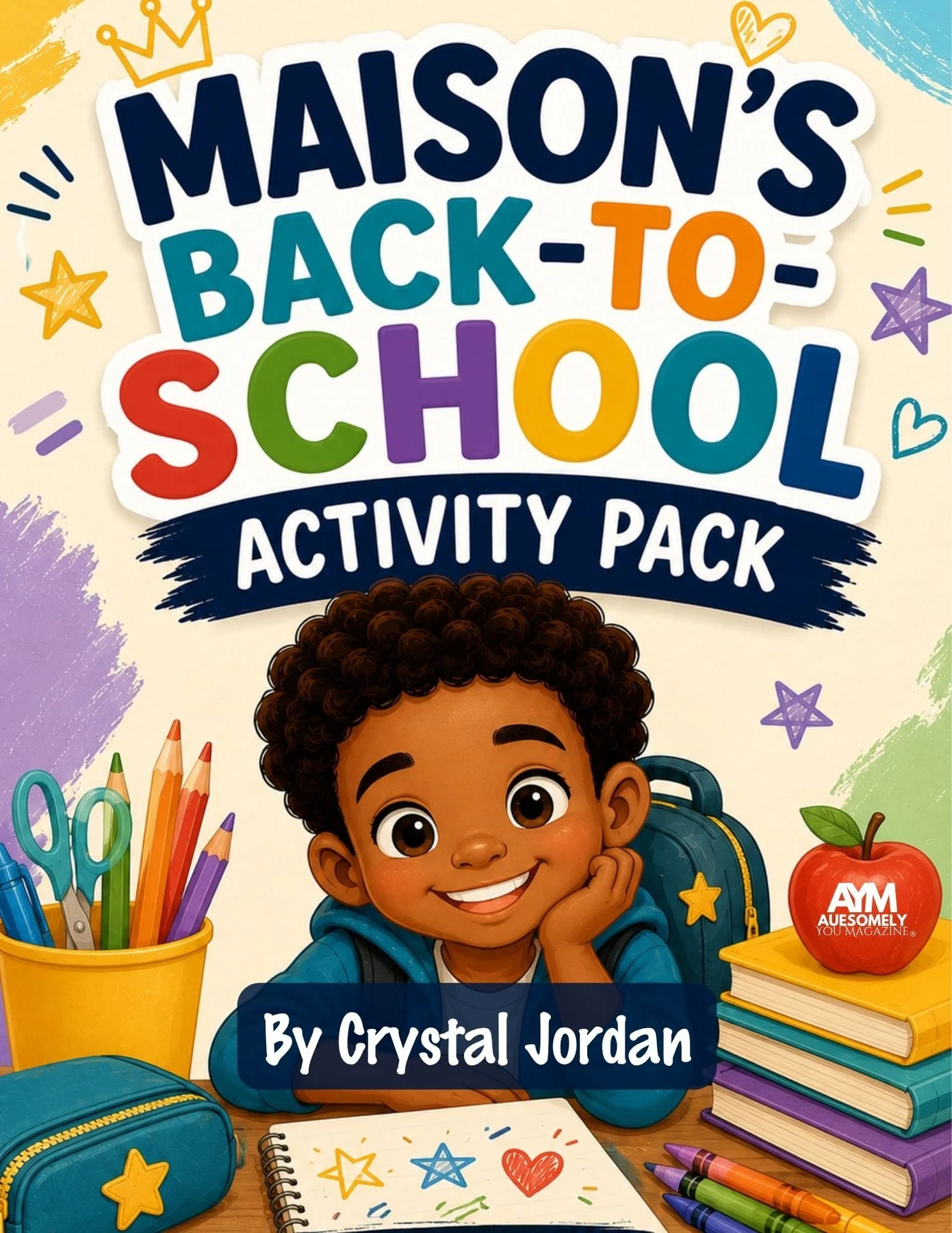 Maison's Back-to-School Activity Pack magazine cover